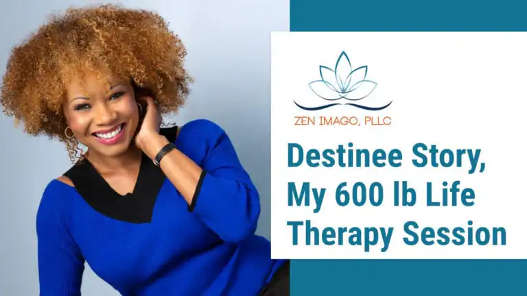 Destinee Story's therapy session